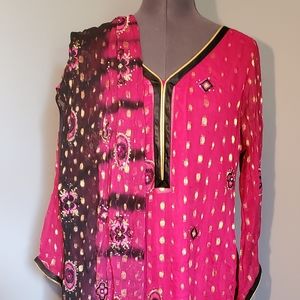 Pakistani Indian 3 Piece Outfit